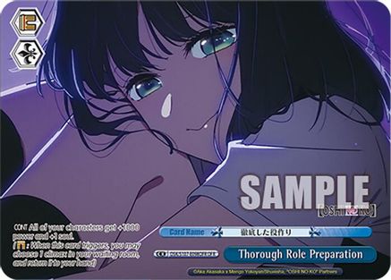 Thorough Role Preparation(OFR) - OSK/S107-E098OFROFR - Over-Frame Rare