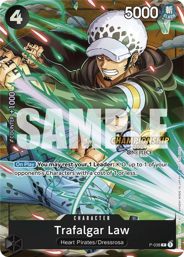 Trafalgar Law - P-038 (CS 2024 Event Pack) - P-038 - Promo