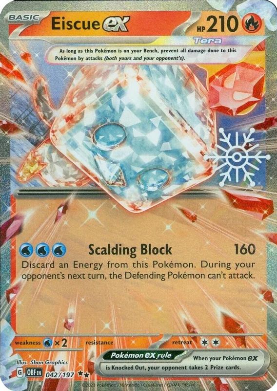 Eiscue ex - 042/197 - Promo (2024 Holiday Calendar)