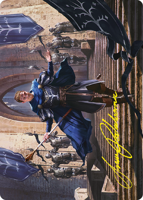 Faramir, Steward of Gondor - Art Series (Gold-Stamped Signature) (ALTR)