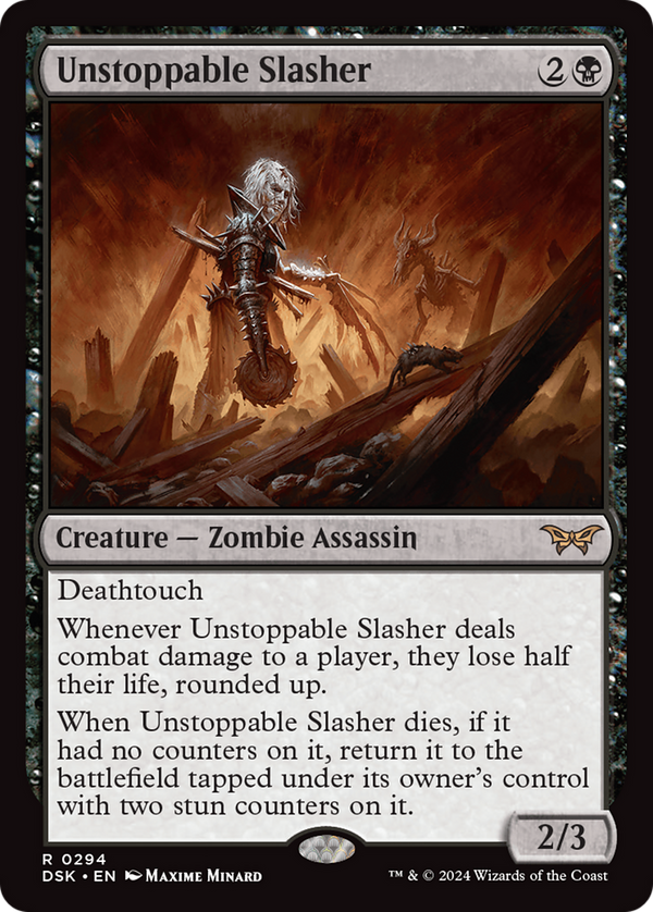 Unstoppable Slasher - Lurking Evil Alternate Art (DSK)