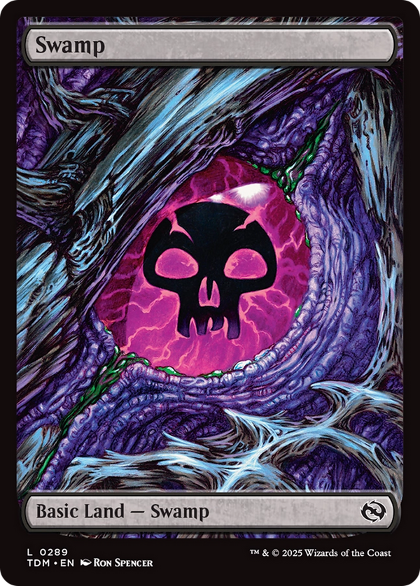 Swamp - Dragon's Eye Full Art (289) (TDM)