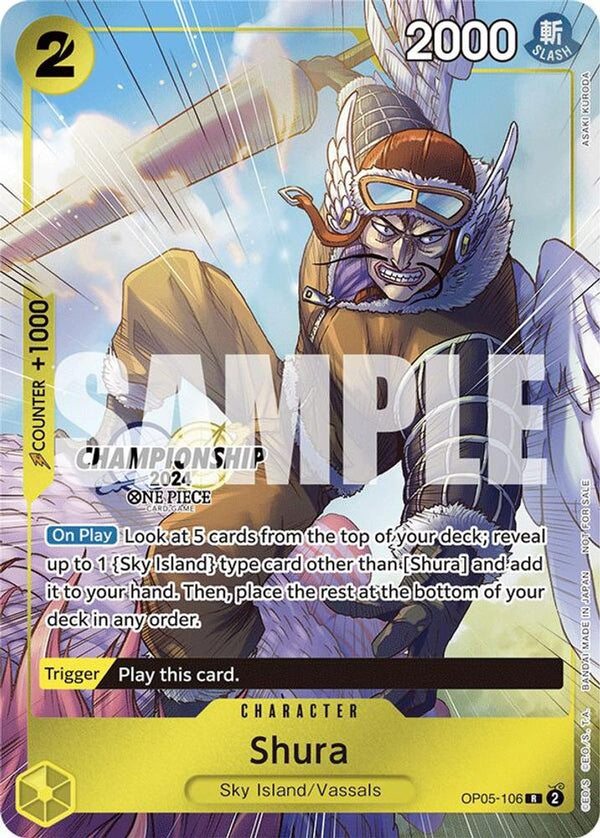 Shura (CS 2024 Celebration Pack) - OP05-106 - Rare