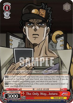 The Only Way, Jotaro - JJ/SE41-E34N - Normal