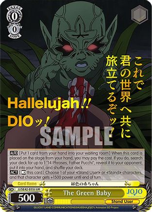 The Green Baby (JJR) - JJ/SE42-E03JJJR - JoJo Rare