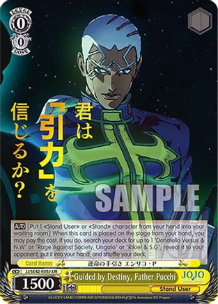 Guided by Destiny, Father Pucchi (JJR) - JJ/SE42-E05JJJR - JoJo Rare