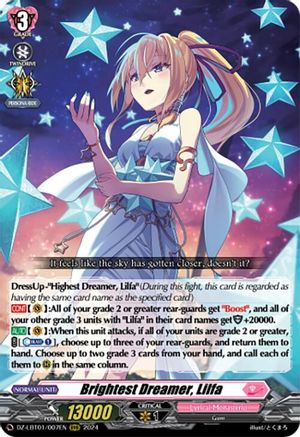 Brightest Dreamer, Lilfa - DZ-LBT01/007EN - Triple Rare