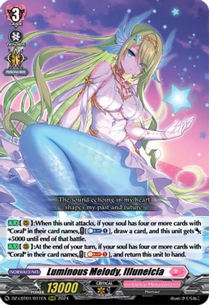 Luminous Melody, Illuneicia - DZ-LBT01/011EN - Triple Rare