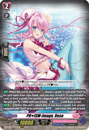 PRISM-Image, Rosa - DZ-LBT01/017EN - Triple Rare