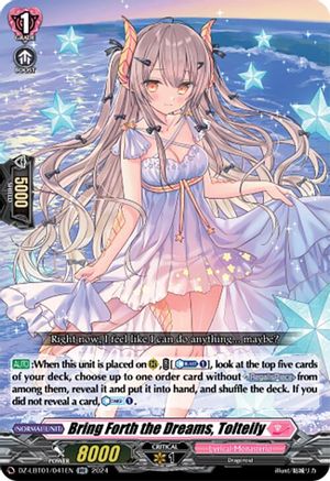 Bring Forth the Dreams, Tolteily - DZ-LBT01/041EN - Double Rare