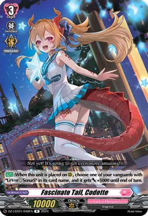 Fascinate Tail, Codette - DZ-LBT01/049EN - Rare