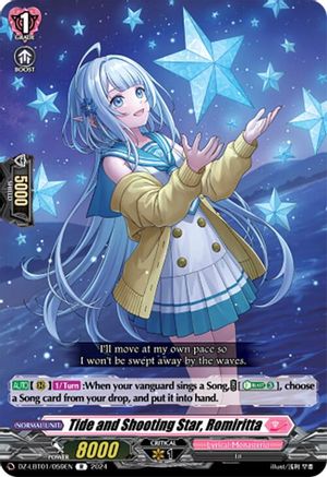 Tide and Shooting Star, Romiritta - DZ-LBT01/059EN - Rare