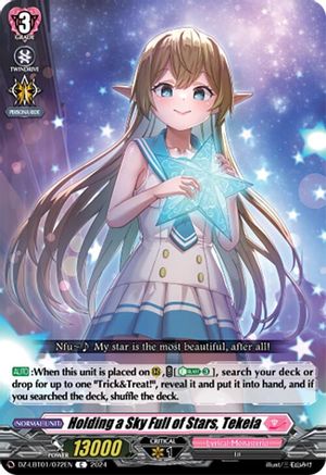 Holding a Sky Full of Stars, Tekeia - DZ-LBT01/072EN - Common