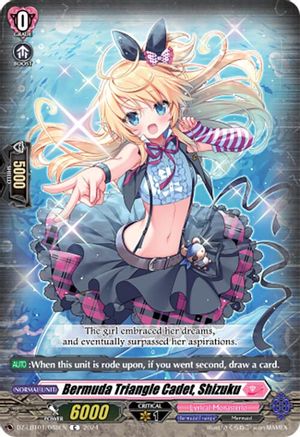 Bermuda Triangle Cadet, Shizuku - DZ-LBT01/088EN - Common