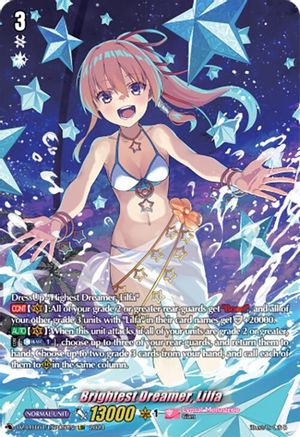 Brightest Dreamer, Lilfa (LSR) - DZ-LBT01/LSR05EN - Lyrical Secret Rare