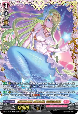 Luminous Melody, Illuneicia (FFR) - DZ-LBT01/FFR11EN - Double Frame Rare