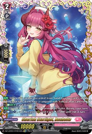 Cherish Starlight, Reshelto (FFR) - DZ-LBT01/FFR14EN - Double Frame Rare