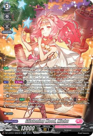 Glistening Mood, Michu (SR) - DZ-LBT01/SR04EN - Silver Rare