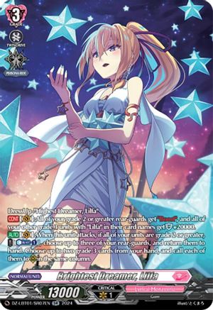 Brightest Dreamer, Lilfa (SR) - DZ-LBT01/SR07EN - Silver Rare