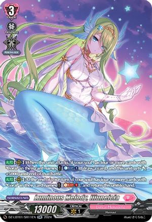 Luminous Melody, Illuneicia (SR) - DZ-LBT01/SR11EN - Silver Rare