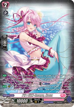 PRISM-Image, Rosa (SR) - DZ-LBT01/SR16EN - Silver Rare