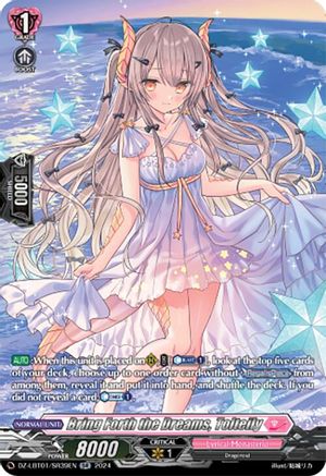 Bring Forth the Dreams, Tolteily (SR) - DZ-LBT01/SR39EN - Silver Rare