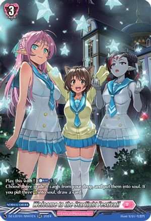 Welcome to the Starlight Festival! (SR) - DZ-LBT01/SR41EN - Silver Rare