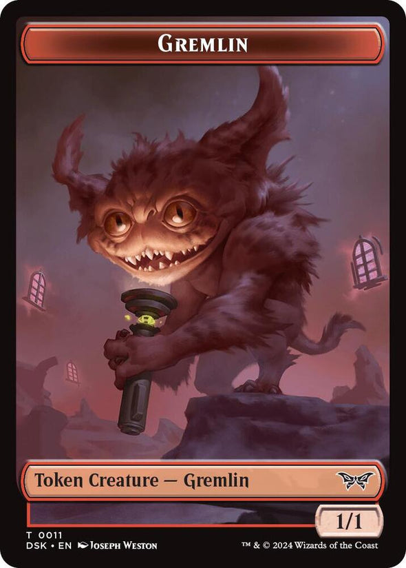 Kaito, Bane of Nightmares Emblem // Gremlin Token (TDSK)