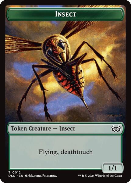 Insect (012) // Ooze (013) Token (TDSC)