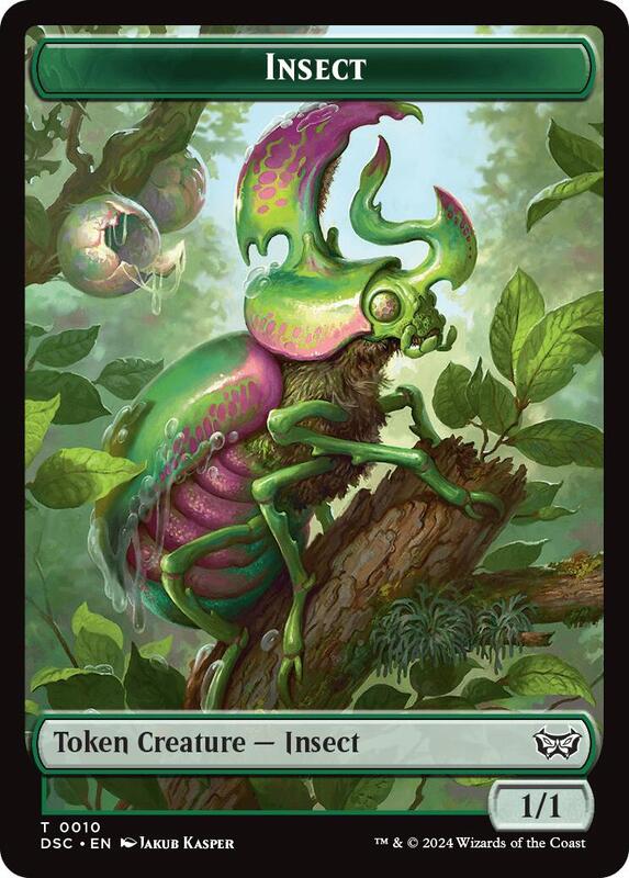 Wurm (019) // Insect (010) Token (TDSC)