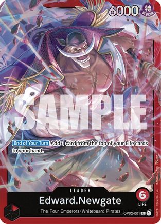 Edward.Newgate (ST15) - OP02-001 - Leader