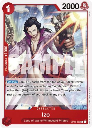 Izo (ST15) (Non-Foil) - OP03-003 - Rare