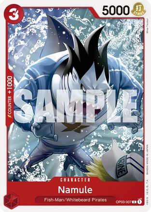 Namule (Reprint) - OP03-007 - Common (No Pencil Mark)