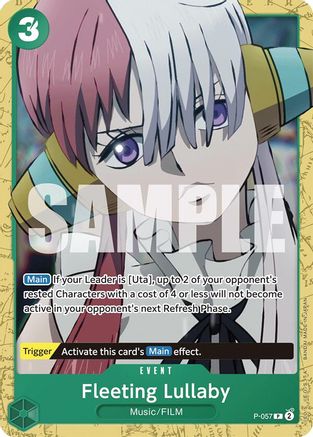 Fleeting Lullaby (ST-16) - P-057 - Promo