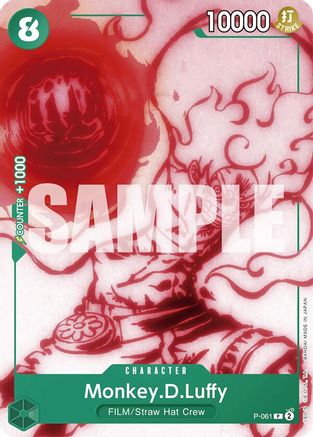 Monkey.D.Luffy (P-061) (No Disclaimer) (ST16) - P-061 - Promo