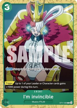 I'm invincible (ST16) - ST11-005 - Common