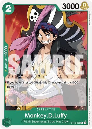 Monkey.D.Luffy (ST16-005) - ST16-005 - Common