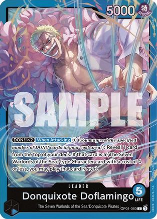 Donquixote Doflamingo (ST17) - OP01-060 - Leader