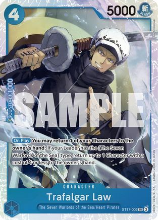 Trafalgar Law - ST17-002 - Super Rare