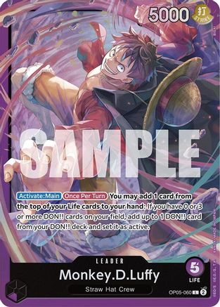 Monkey.D.Luffy (ST18) - OP05-060 - Leader