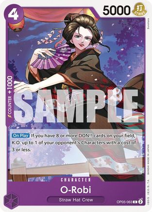 O-Robi (Reprint) - OP05-063 - Common (No Pencil Mark)