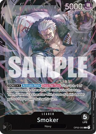Smoker (ST19) - OP02-093 - Leader