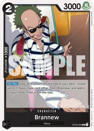 Brannew (ST19) (Non Foil) - OP03-089 - Rare