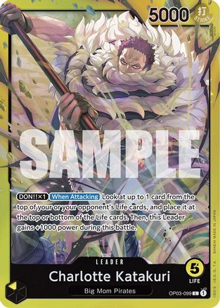 Charlotte Katakuri (ST20) - OP03-099 - Leader