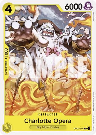 Charlotte Opera (Reprint) - OP03-106 - Common (No Pencil Mark)