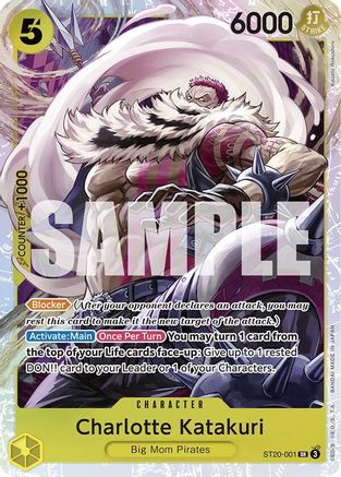 Charlotte Katakuri (ST20-001) - ST20-001 - Super Rare