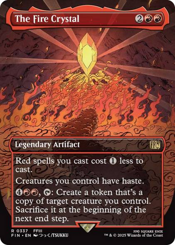 The Fire Crystal - Borderless (FIN)
