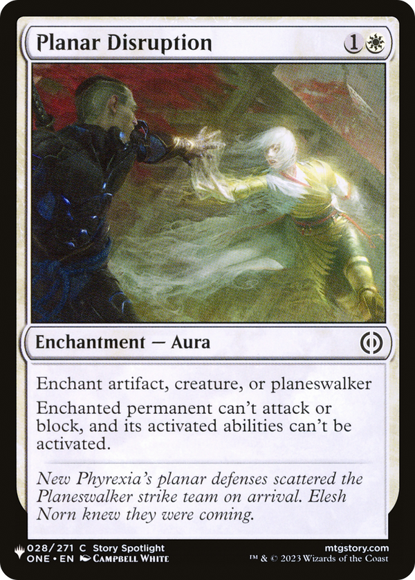Planar Disruption - ONE Reprint (PLST)