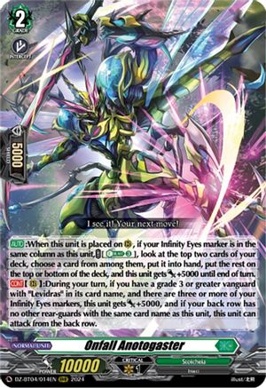 Onfall Anotogaster - DZ-BT04/014EN - Triple Rare