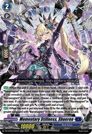 Momentary Stillness, Shueren - DZ-BT04/024EN - Double Rare